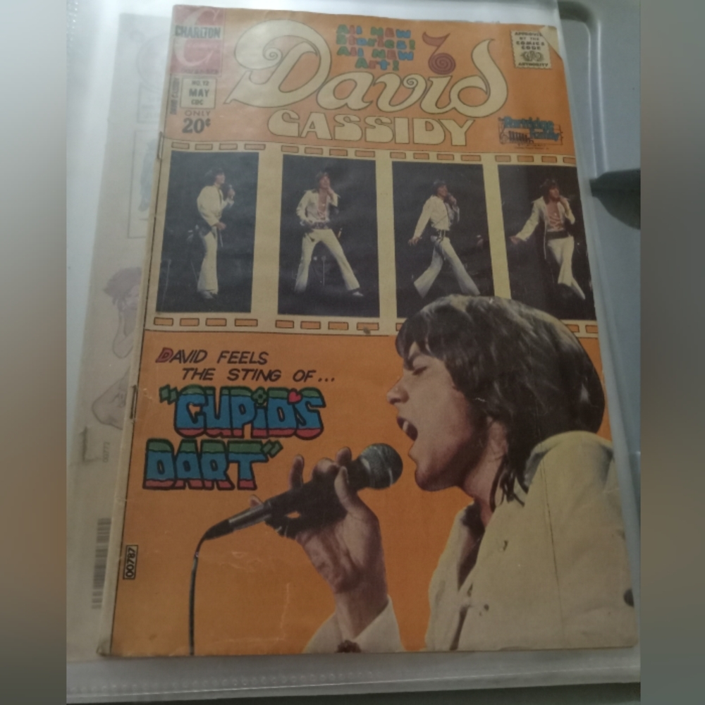 RARE David Cassidy Comic Book 60s/70s